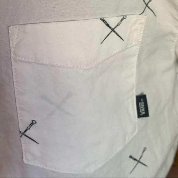 Harry Potter x VANS Shirt | Youth Large Magic Wand Button Up Boys Dress shirt - Picture 6 of 14